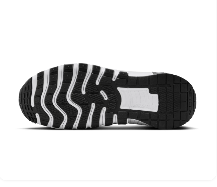 Nike Free Metcon Black Sneakers with White Sculpted Sole