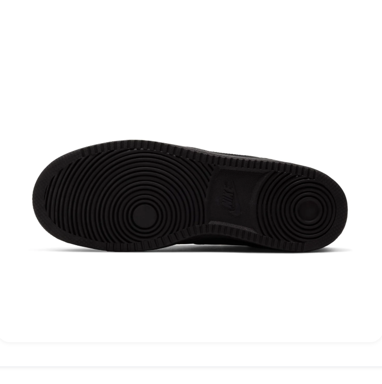 Nike All-Black Mid-Top Sneakers with Tonal Swoosh